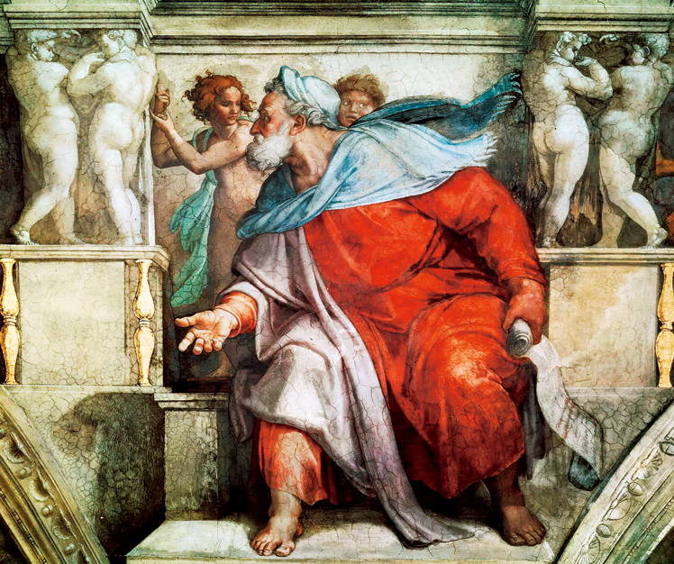  米开朗基罗·博那罗蒂 Michelangelo di Lodovico Buonarroti Simoni——先知以西结